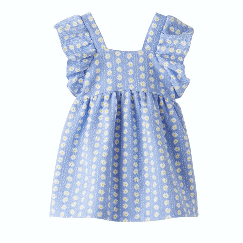 Floral Jacquard Dress